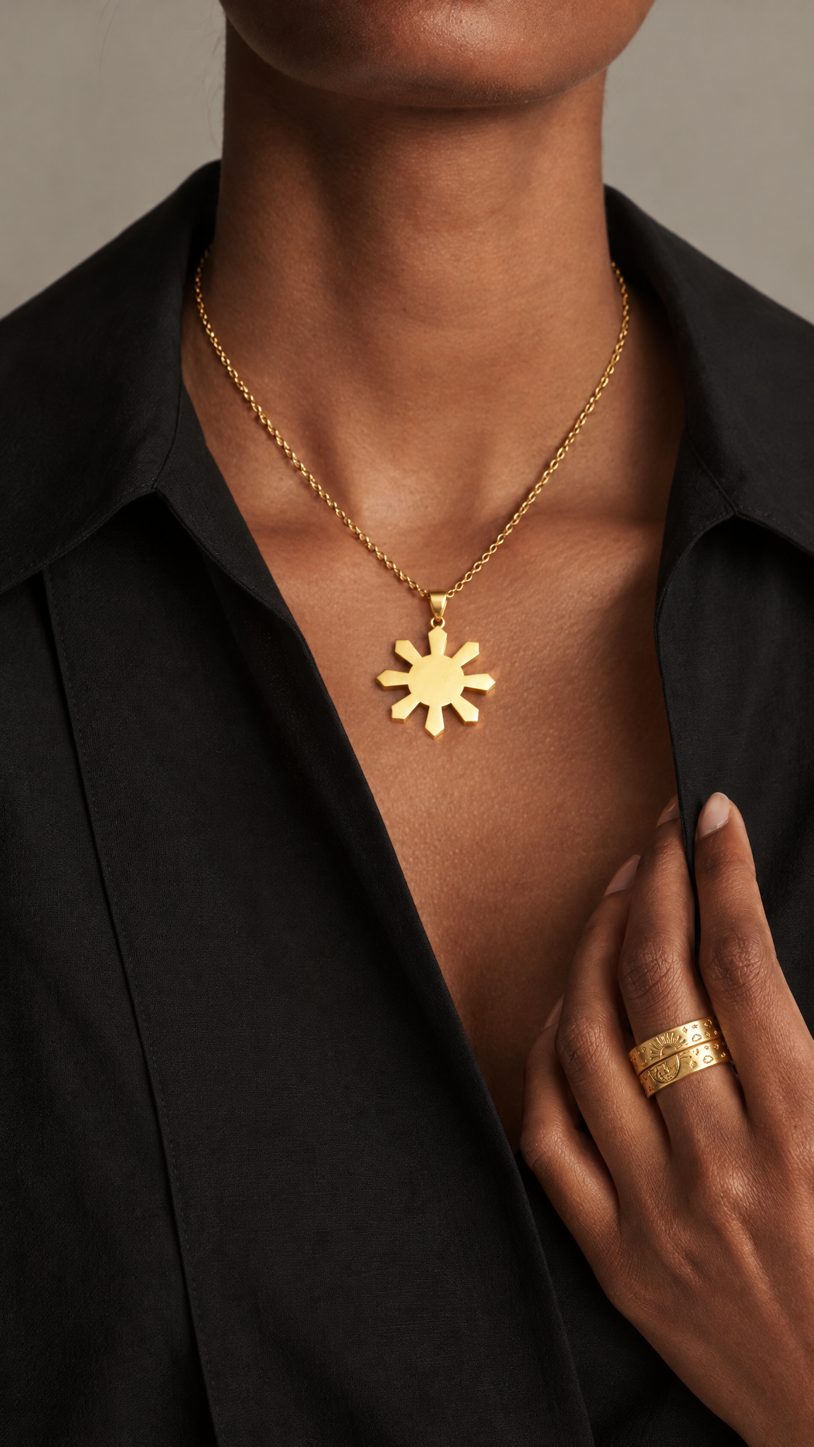 CLASSIC MABUHAY SUN NECKLACE