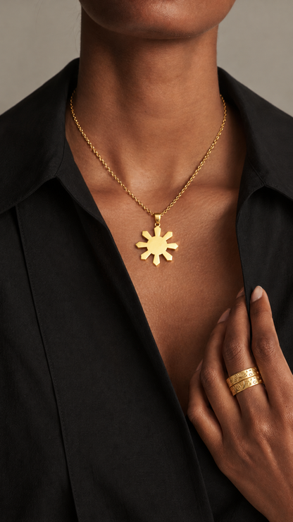 CLASSIC MABUHAY SUN NECKLACE