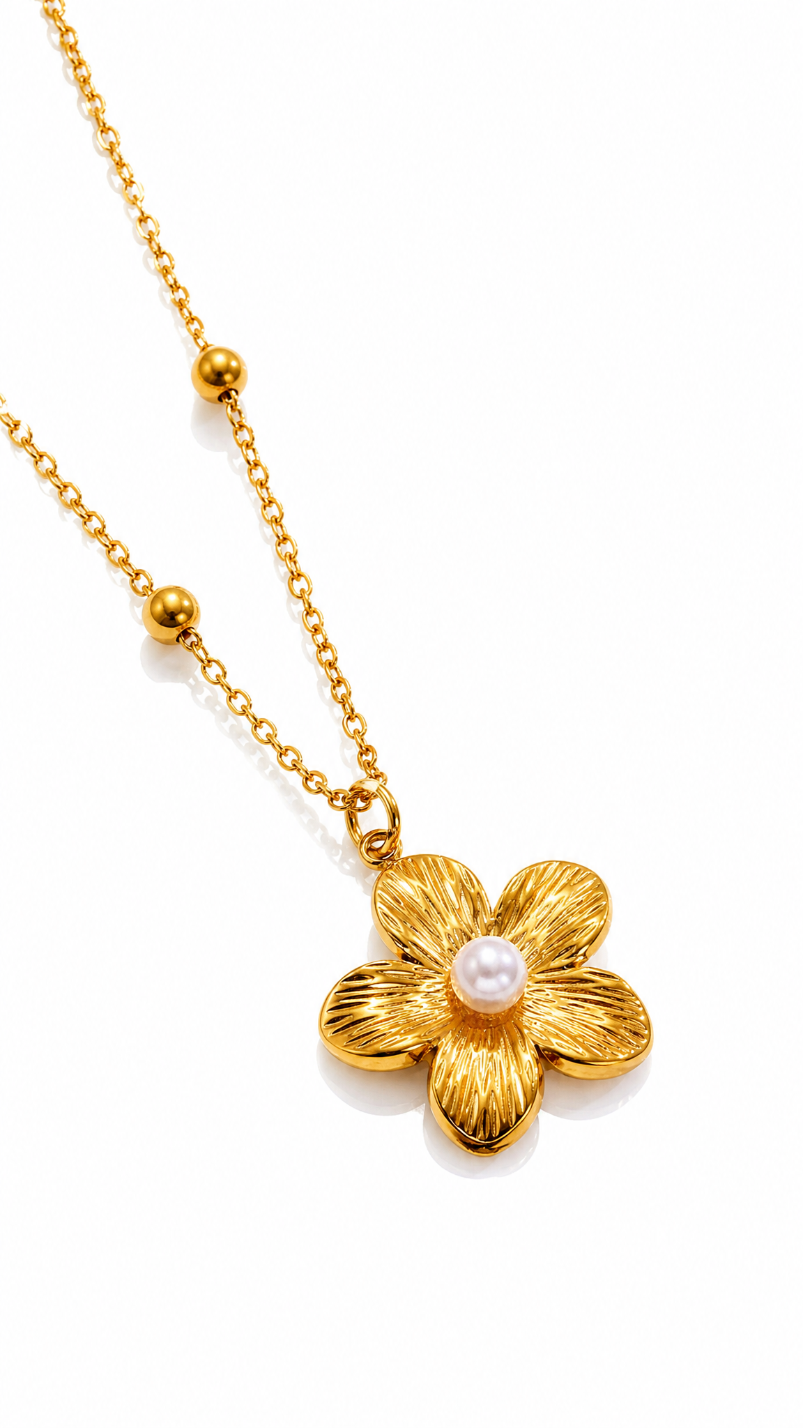 MARIA CLARA SAMPAGUITA FLOWER NECKLACE