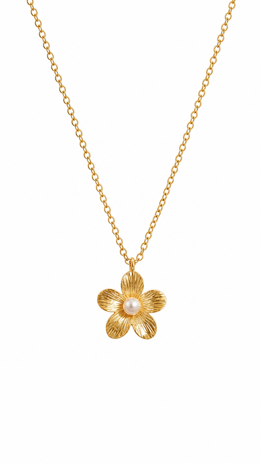 MARIA CLARA SAMPAGUITA FLOWER NECKLACE