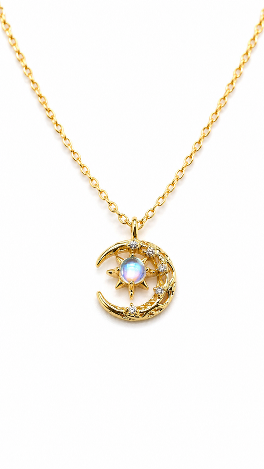 MERMAID MOONSTONE NECKLACE