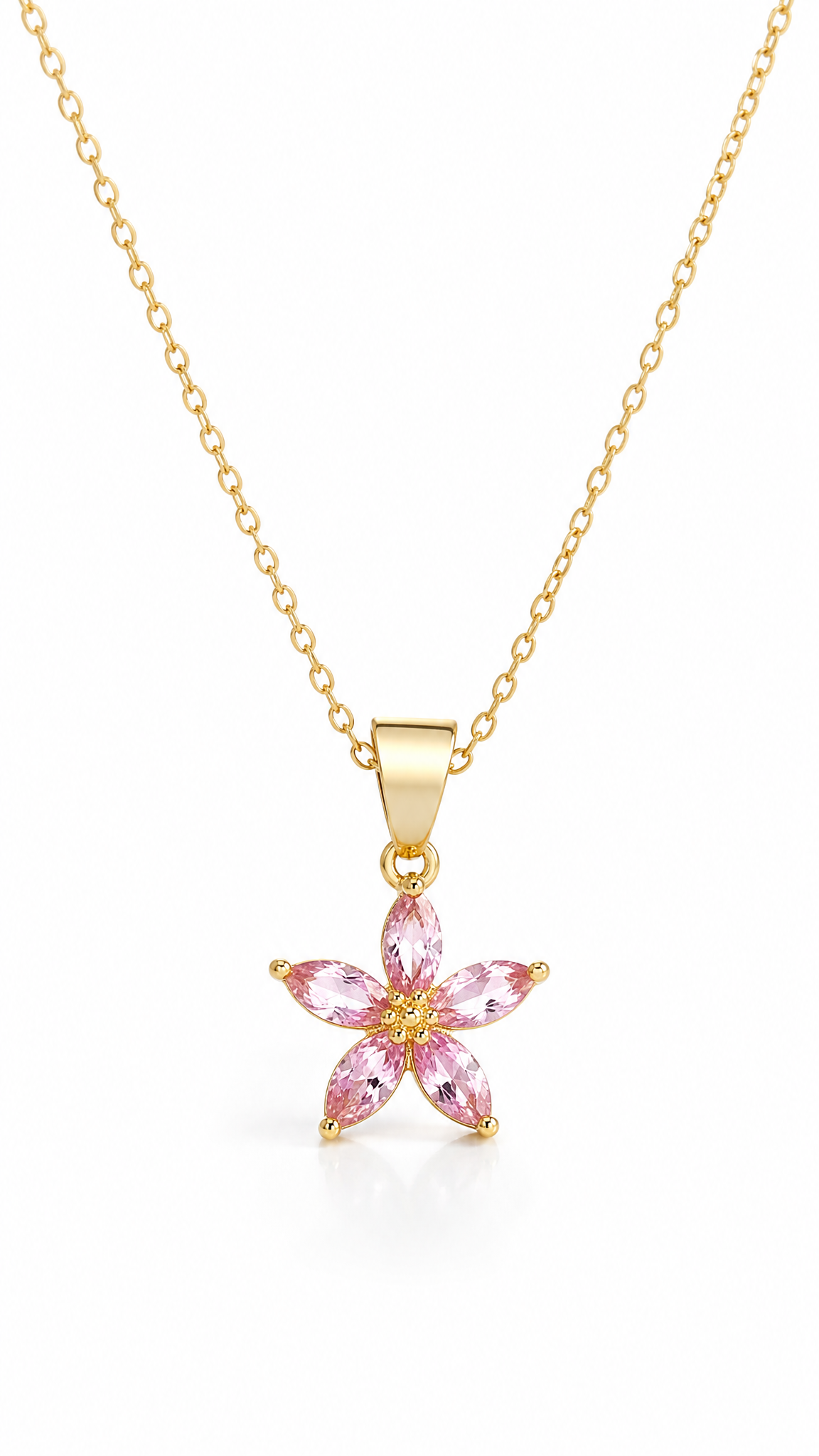 PALAWAN CHERRY BLOSSOM FLOWER NECKLACE