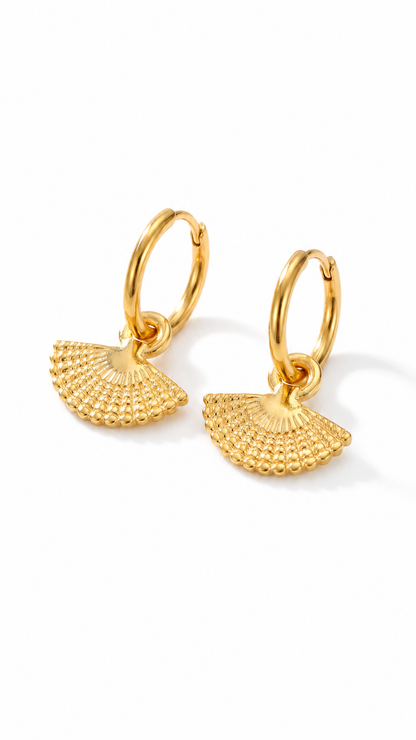 DAINTY PAMAYPAY FAN EARRINGS