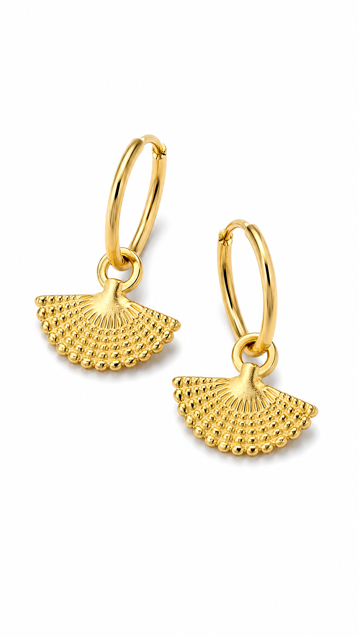 DAINTY PAMAYPAY FAN EARRINGS