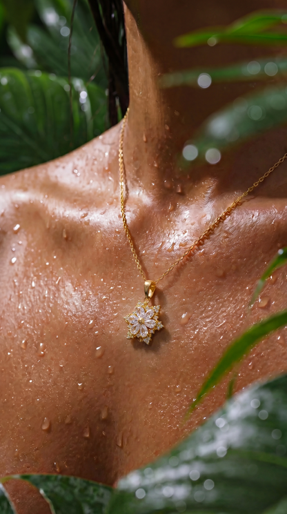 PHILIPPINES STAR SPINNING NECKLACE