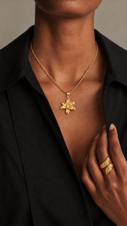 SAMPAGUITA FLOWER NECKLACE