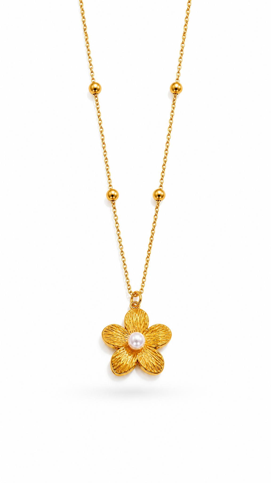 MARIA CLARA SAMPAGUITA FLOWER NECKLACE
