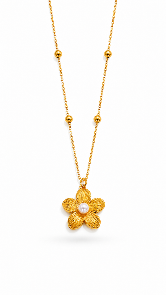 MARIA CLARA SAMPAGUITA FLOWER NECKLACE
