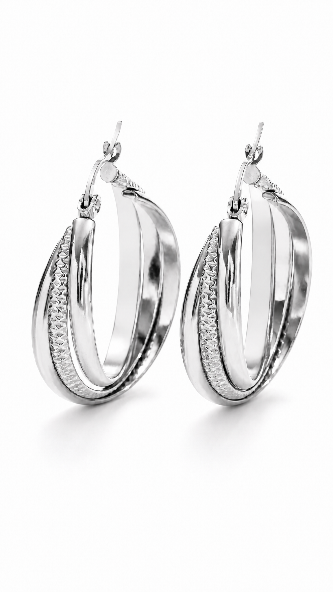 GINTO HOOP EARRINGS