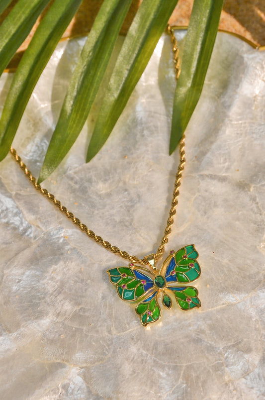 BUTTERFLY ENERGY NECKLACE