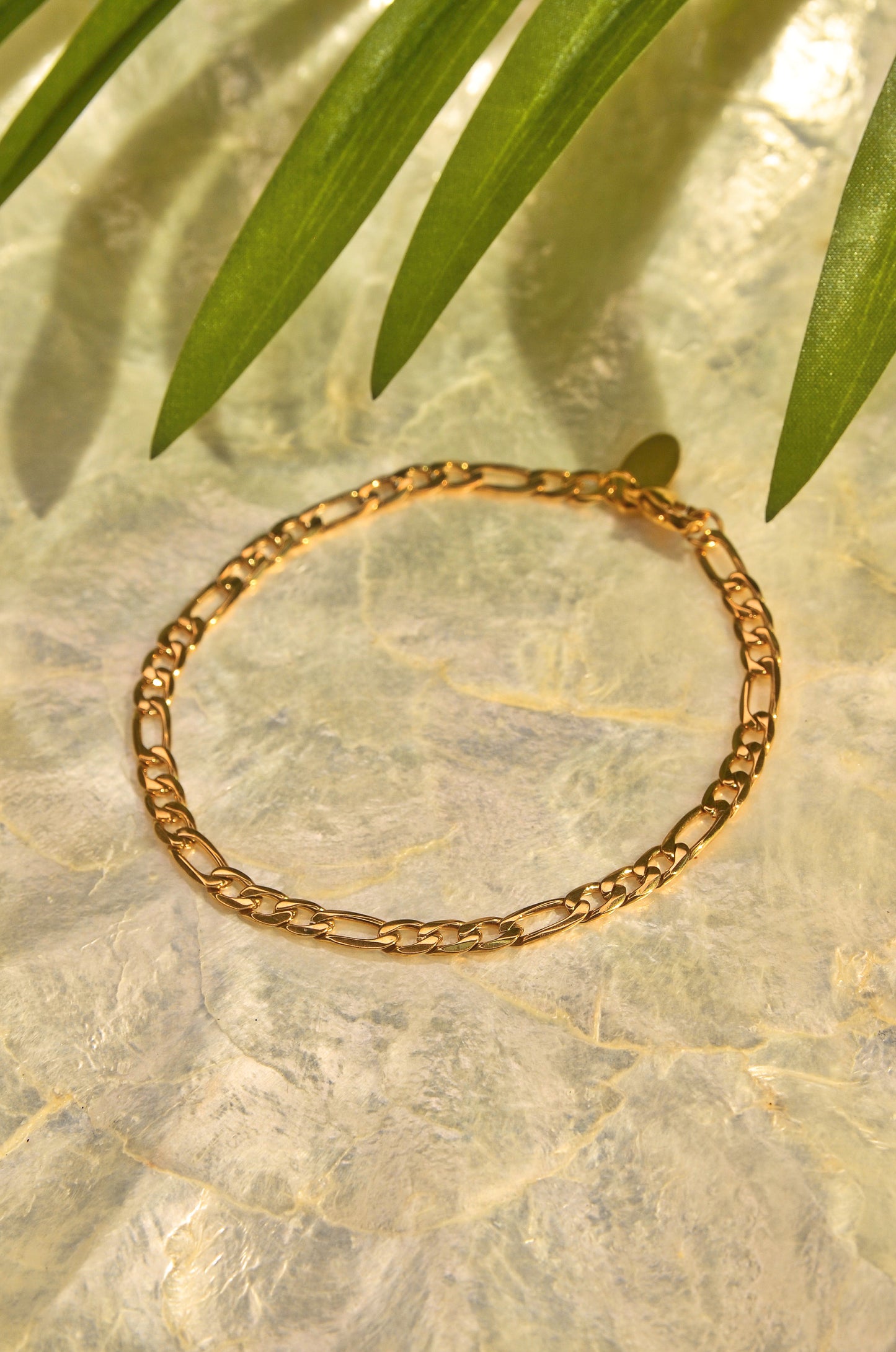 CLASSIC FIGARO ANKLET ( WATER-SAFE & NON TARNISH )