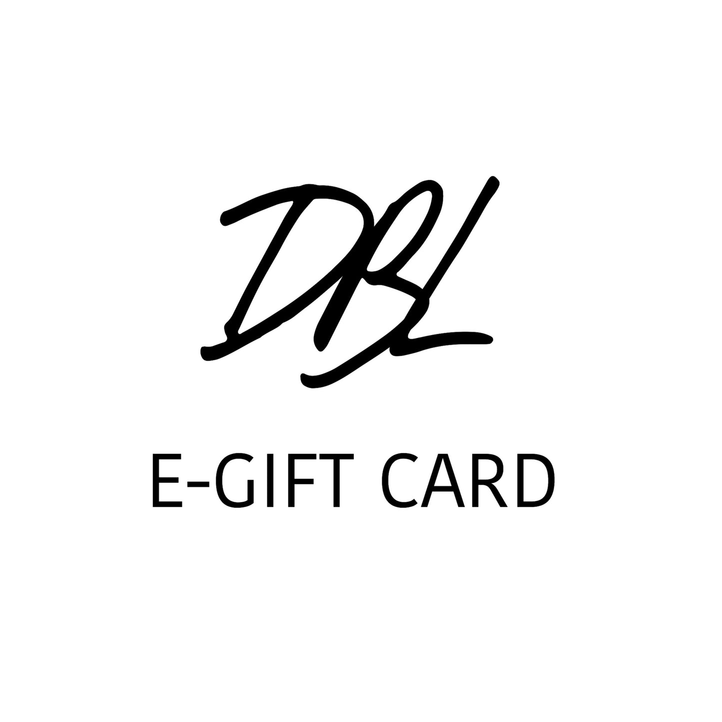 DBL JEWELRY E-GIFT CARD