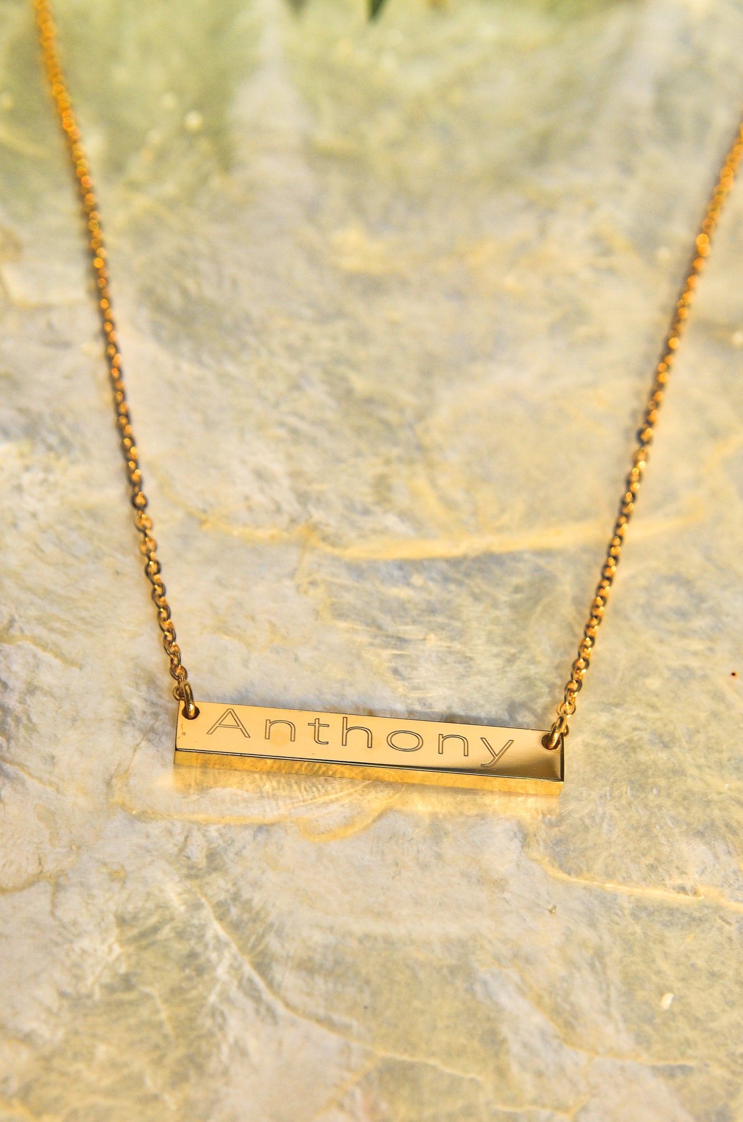 CUSTOM ENGRAVED NECKLACE