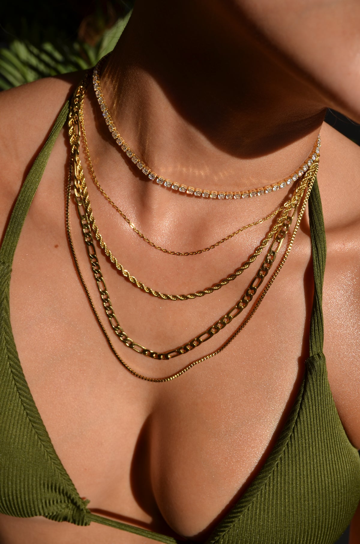 Layered Chain Look CLASSIC CHAINS: CREATE YOUR OWN LAYERED JEWELRY – DBL JEWELRY