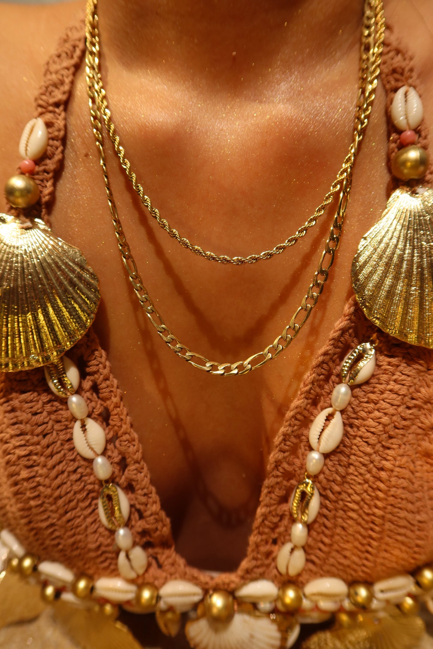 DOUBLE CHAIN LAYERED SET