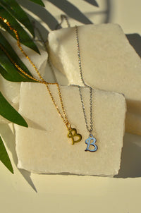 CUSTOM SCRIPT INITIAL NECKLACE II